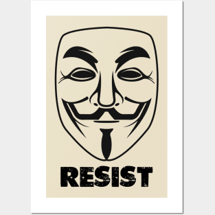 Anonymous Resist Posters and Art